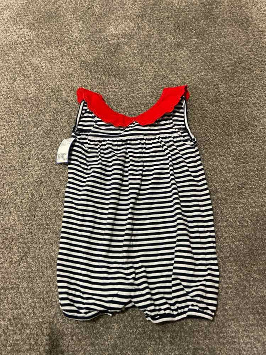 Baby Gap (B) Red White Blue Infant Size 18-24 MO Girl's 1PC Casual