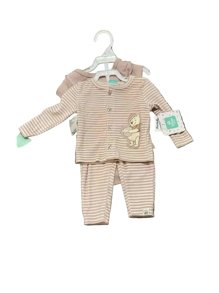 Disney Babies (C) Brown Infant Size 0-3 MO Boy's 3PC Casual