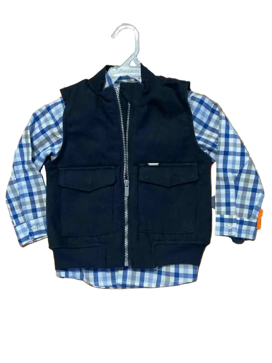 Tahari (C) Blue Toddler Size 3T Boy's 2PCCasual