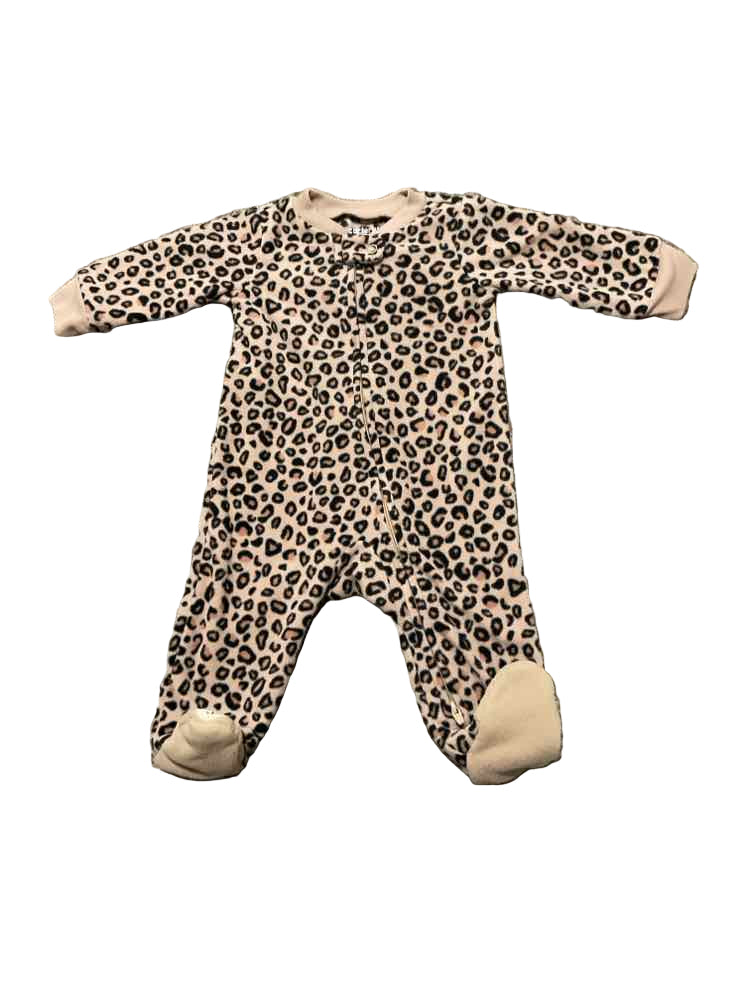 Carters (C) Animal Print Infant Size 3 MO Girl's 1PCSleepwear