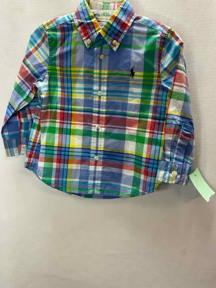 Polo Ralph Lauren (A) Striped Infant Size 18 MO ButtondownLS