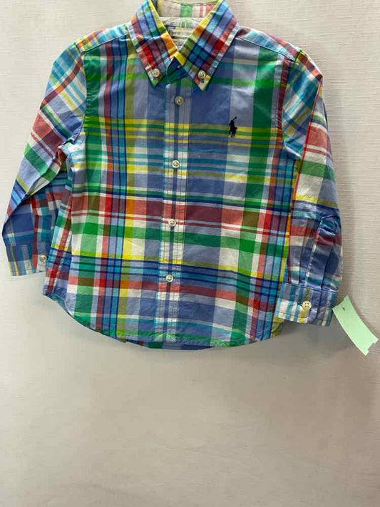 Polo Ralph Lauren (A) Striped Infant Size 18 MO ButtondownLS