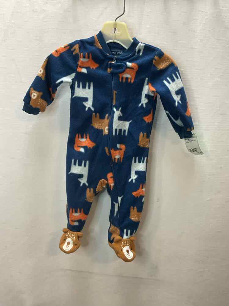 Baby Gear (C) Animal Print Infant Size 3-6 MO 1PCSleepwear