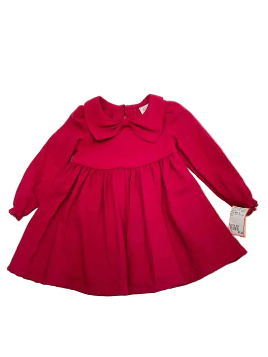 Wonder Nation (E) Maroon Infant Size 18 MO Girl's CasualDress