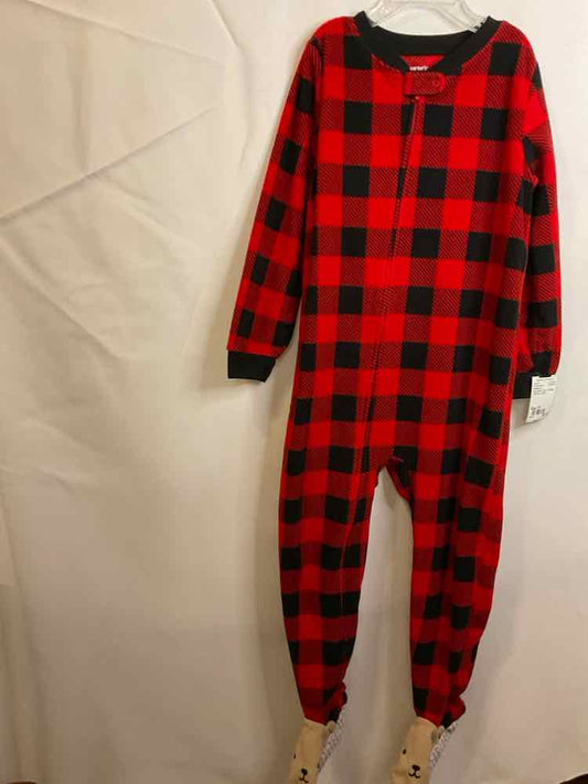Carters (C) Red Black Toddler Size 5T 1PCSleepwear