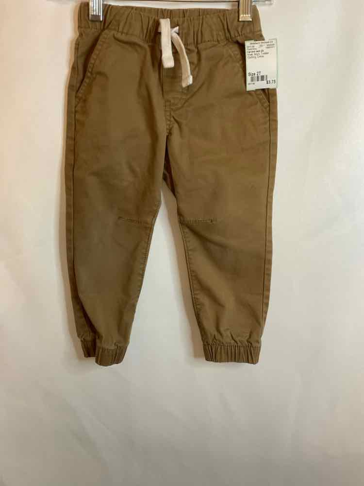 Cat and Jack (D) Khaki Toddler Size 2T PantChino