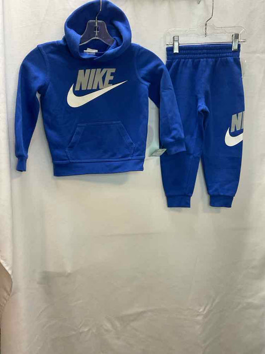 Nike (B) Blue Gray Toddler Size 3T 2PCCasual