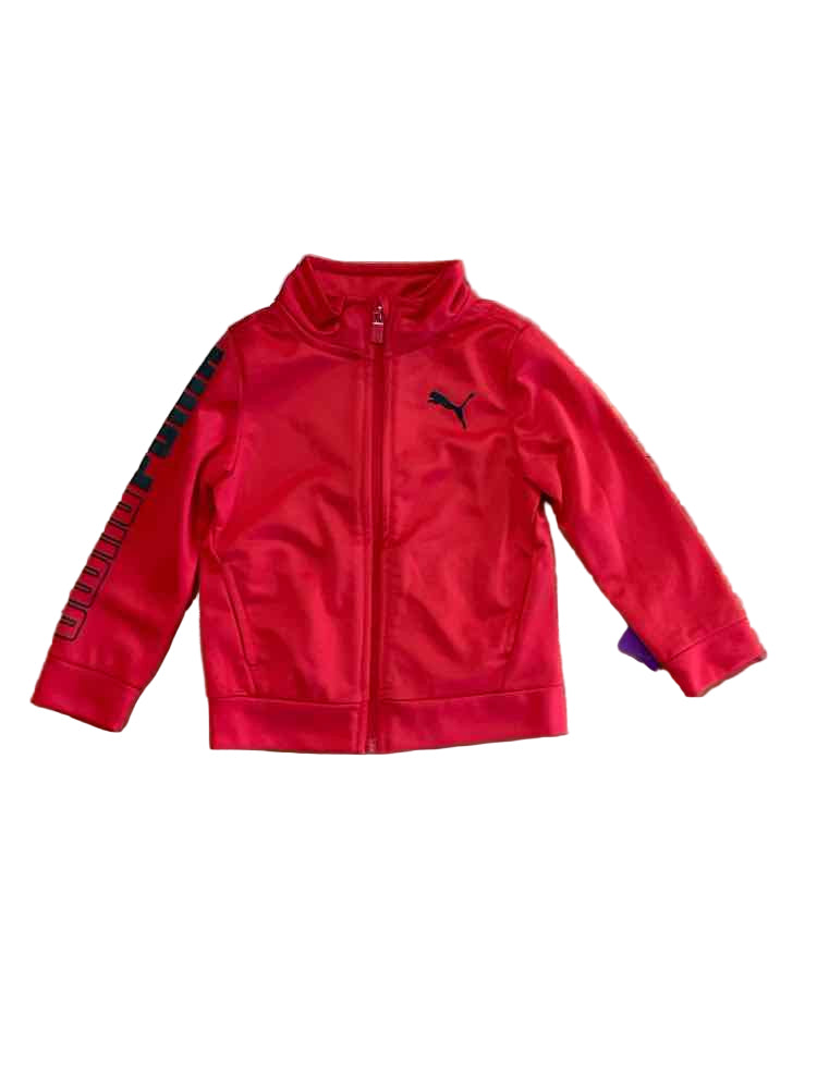 Puma (B) Red Black Toddler Size 2T Boy's AthleticSweatshirt