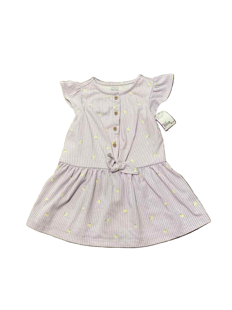 Carters (C) Stripe Toddler Size 3T Girl's CasualDress