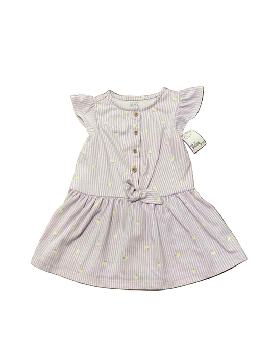 Carters (C) Stripe Toddler Size 3T Girl's CasualDress