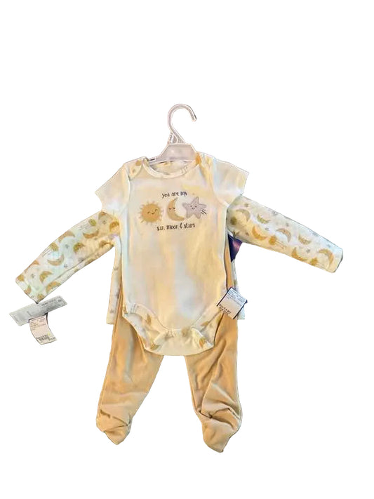 Baby Gear (C) Tan Infant Size 6-9 MO Boy's 3PC Casual