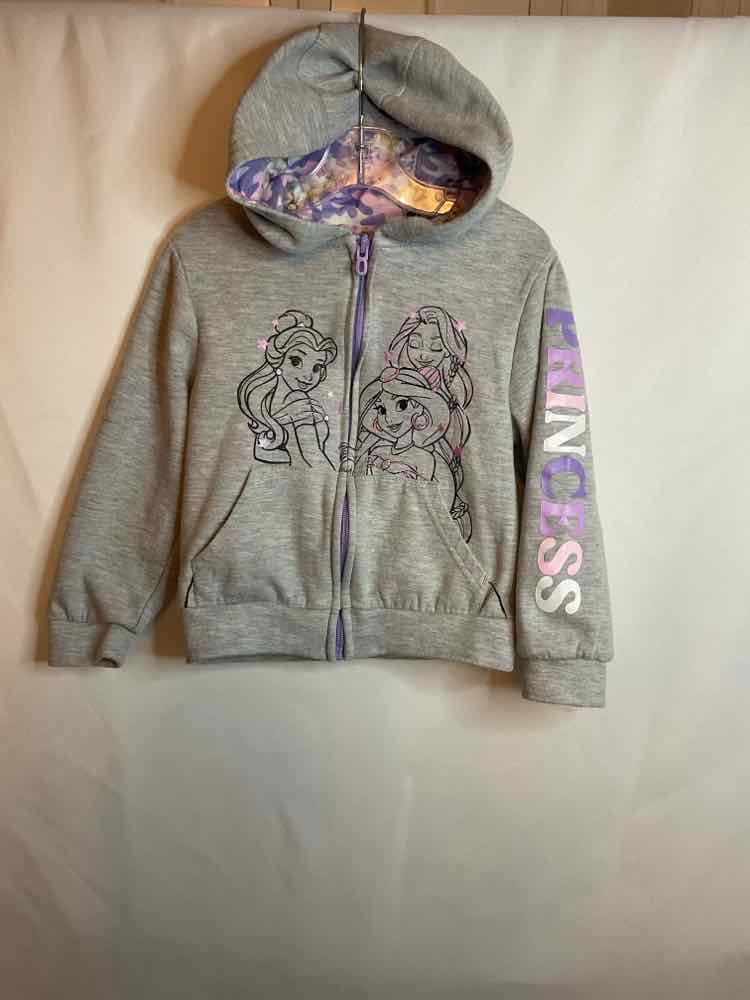 Disney (B) Purple Gray Youth Size 6 Sweatshirt