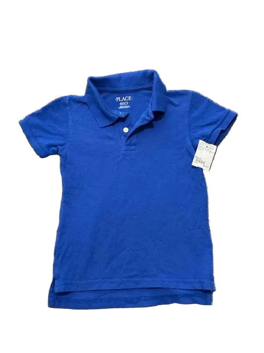 Children's Place (D) Blue Toddler Size 4 Boy's Polo