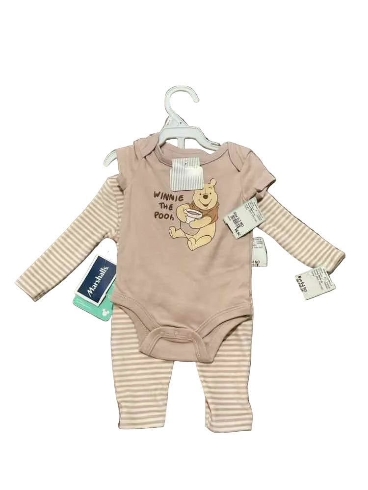 Disney Babies (C) Brown Infant Size 0-3 MO Boy's 3PC Casual