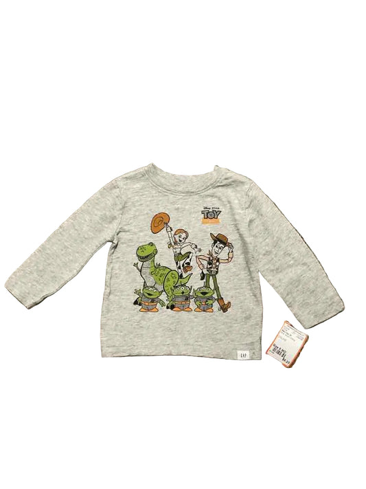 Baby Gap (B) Gray Infant Size 6 MO Boy's LSTop