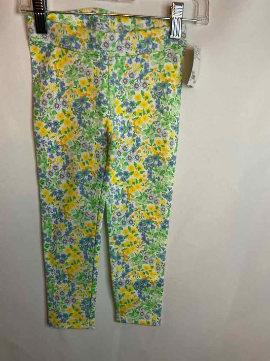 Janie and Jack (A) Floral Toddler Size 3T BasicLeggings