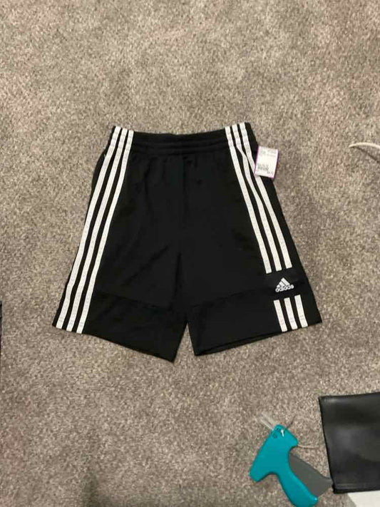 Adidas (B) Black Youth Size 10-12 Boy's ShortAthletic