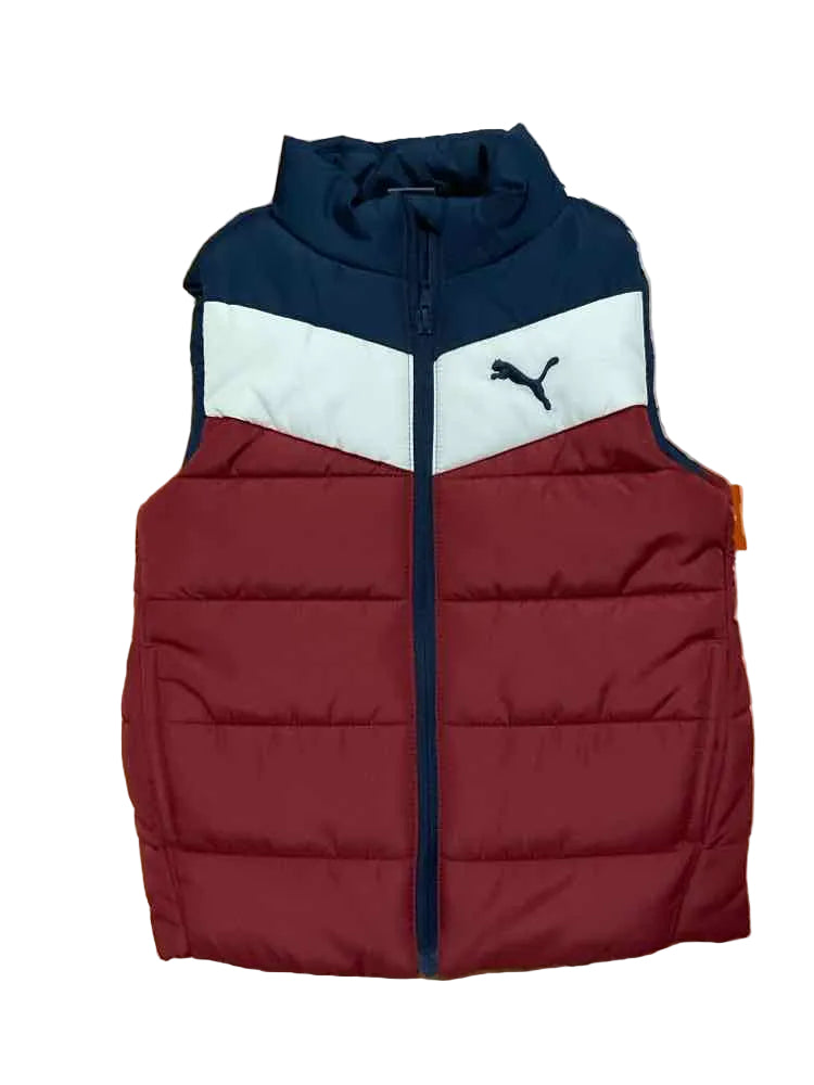 Puma (B) Red White Blue Youth Size 6 Boy's TopVest