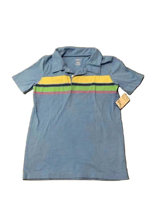 Carters (C) Blue Yellow Youth Size 8 Boy's Polo