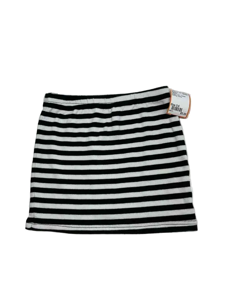 D Brand Striped Toddler Size 5-6 Girl's SkirtCasual