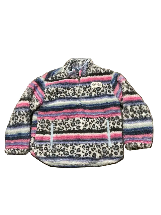 Hurley (C) Multi-Color Youth Size 7-8 Girl's Jacket Fleece