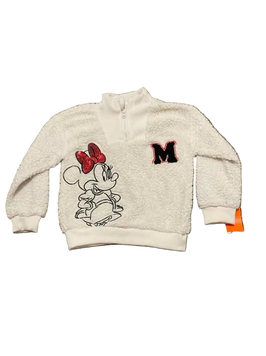 Disney Jr (D) Cream Toddler Size 4 Girl's SweaterLight