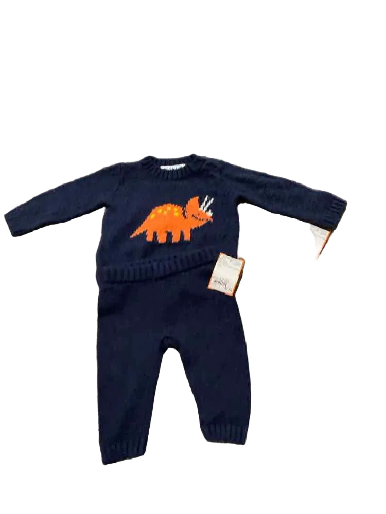 Old Navy (C) Navy Infant Size 0-3 MO Boy's 2PC Casual