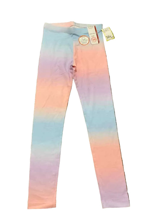 Wonder Nation (E) Blue Pink Youth Size 7-8 Girl's BasicLeggings