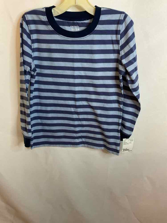 Carters (C) Striped Toddler Size 5T LSTop