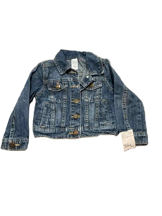 Carters (C) Blue Toddler Size 2T Girl's Jacket Denim