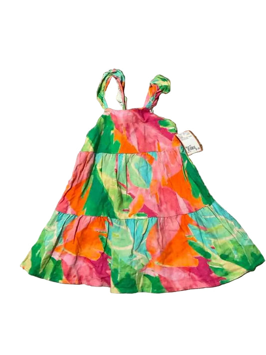 B Brand Green Red Toddler Size 3T Girl's Sundress