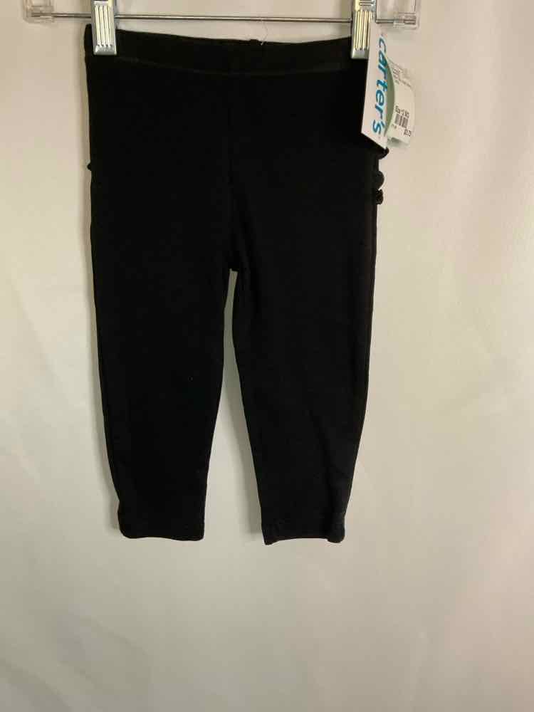 Carters (C) Black Infant Size 12 MO BasicLeggings