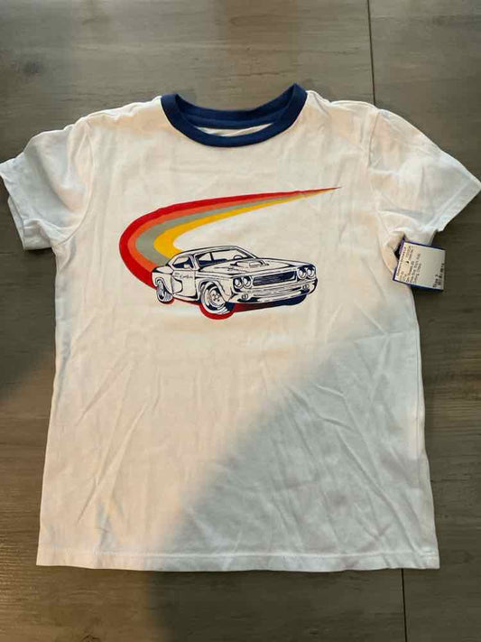 Epic Threads (D) White Blue Youth Size 7 Boy's SSTop