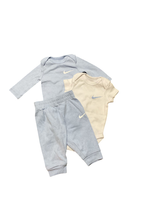 Nike (B) Brown Infant Size 3 MO 3PC Casual