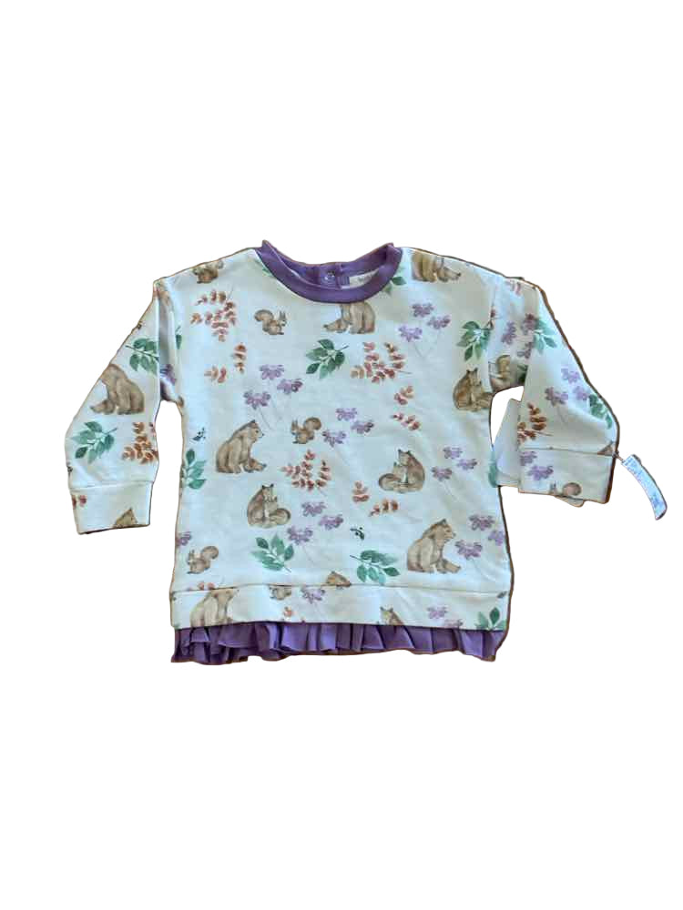 Burts Bees (C) Floral Infant Size 12 MO Girl's CasualDress