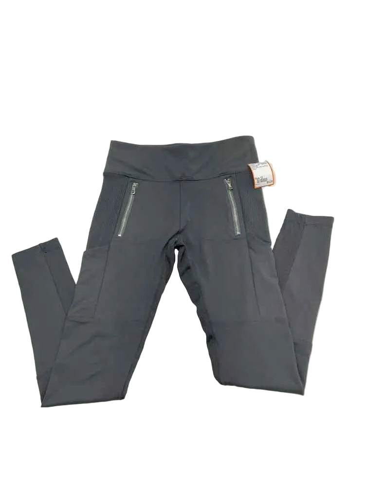 Justice (D) Gray Youth Size 12 Girl's AthleticLeggings