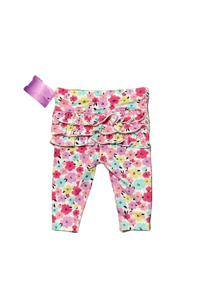 Garanimals (E) Floral Infant Size 0-3 MO Girl's PantBasic