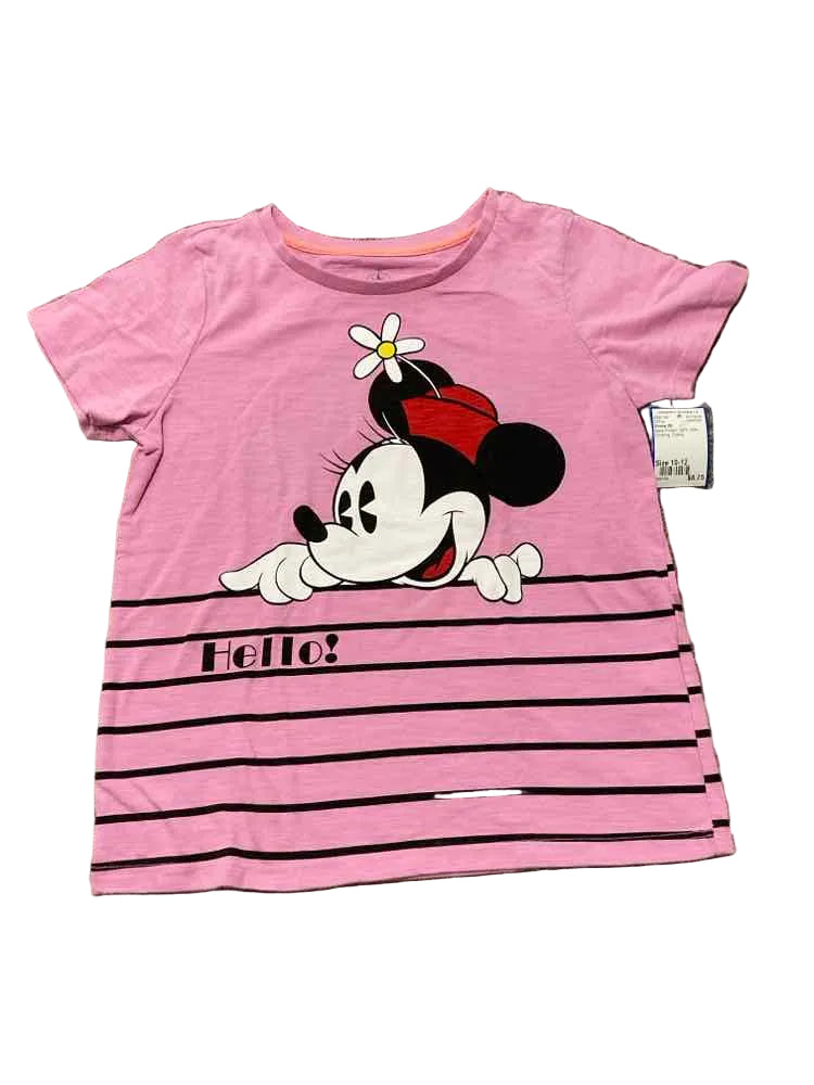 Disney (B) Black Purple Youth Size 10-12 Girl's SSTop