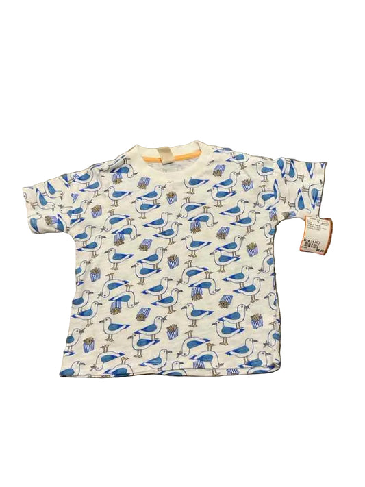 Tucker + Tate (A) White Blue Infant Size 24 MO Boy's SSTop