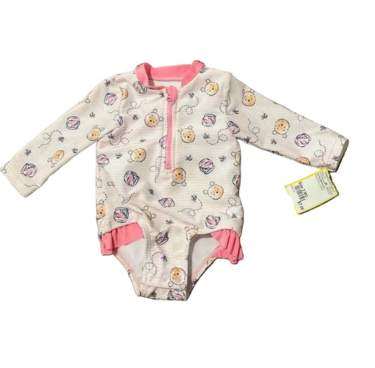 Disney Babies (C) Pink Infant Size 3 MO Girl's 1PCSwimwear