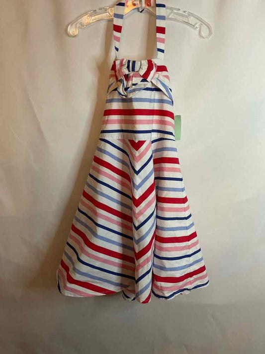 Janie and Jack (A) Stripe Toddler Size 5 CasualDress