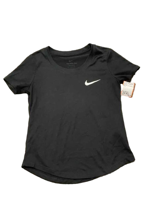 Nike (B) Black Youth Size Small Girl's AthleticTopSS