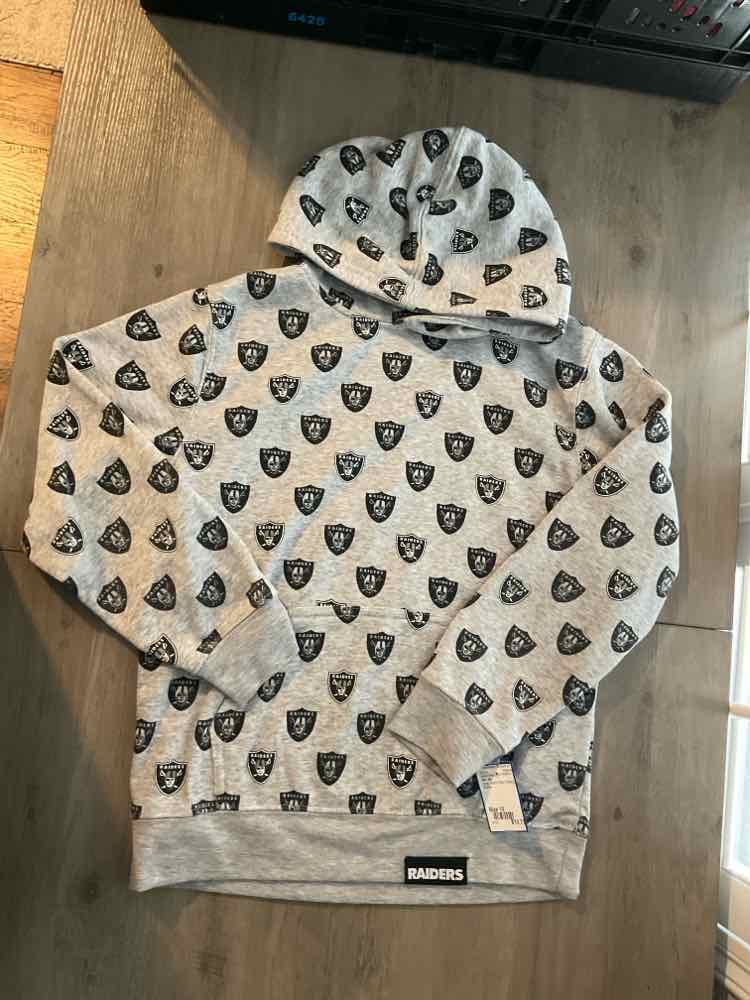 NFL (B) Gray Youth Size 10 Boy's AthleticSweatshirt
