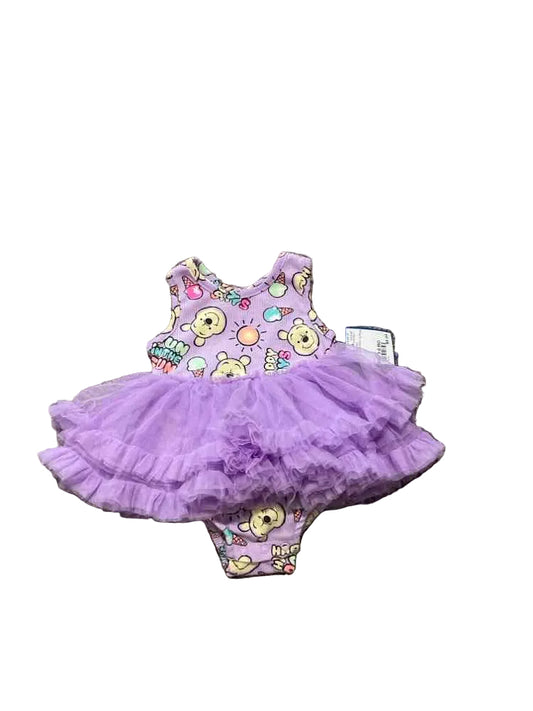 Disney Babies (C) Purple Infant Size 3-6 MO Girl's 1PC Dressy