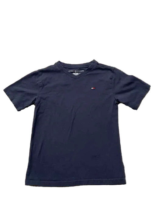 Tommy Hilfiger (B) Navy Youth Size 7 Boy's SSTop