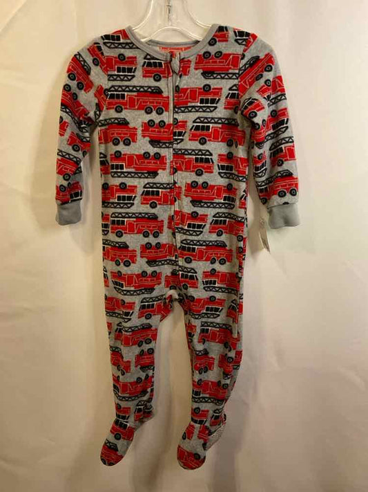 Kids Headquarters (D) Red Gray Infant Size 18 MO 1PCSleepwear