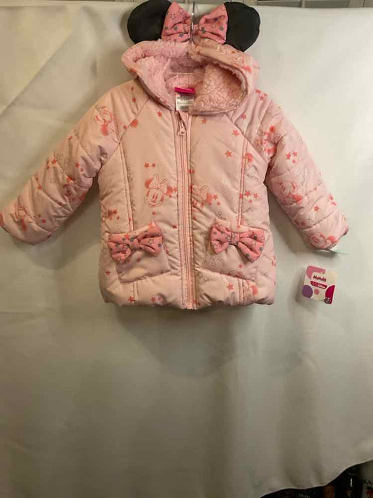 Disney Jr (D) Pink Toddler Size 2T Jacket Heavy