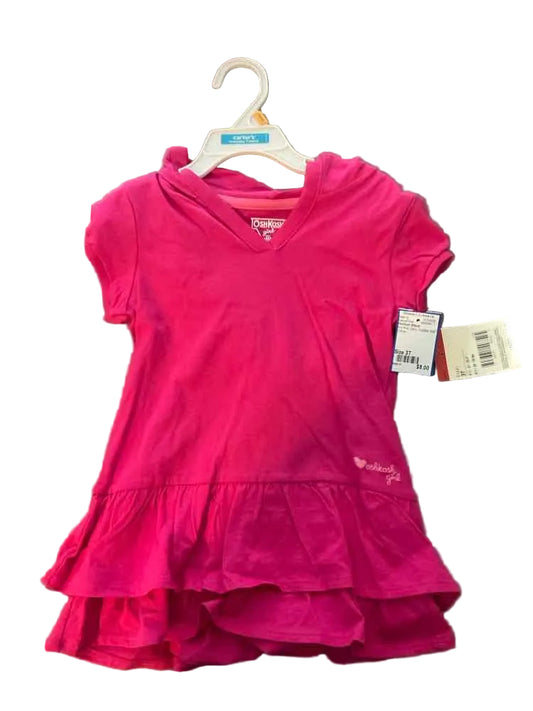 OshKosh BGosh Hot Pink Toddler Size 3T Girl's CasualDress