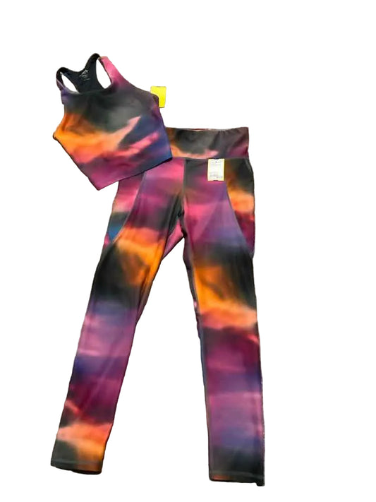 Old Navy (C) Multi-Color Youth Size 10-12 Girl's 2PCAthleticPantSuit