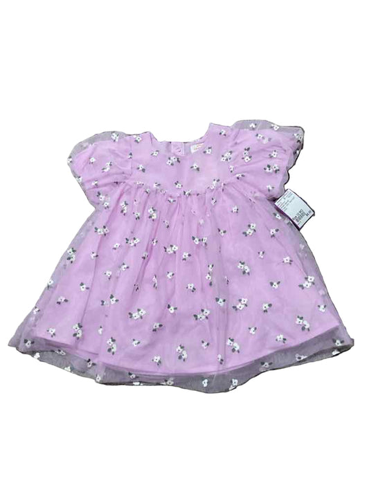 Cat and Jack (D) Purple Infant Size 12 MO Girl's CasualDress